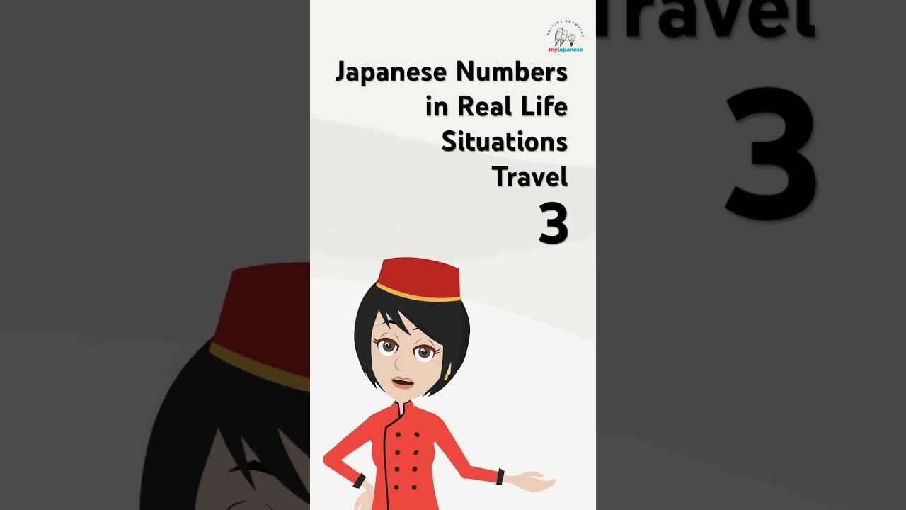 Numbers in Travel. Let's say room number, reservation number #shorts #JLPTN5