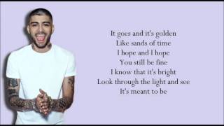 ZAYN - Golden (Lyrics) - YouTube