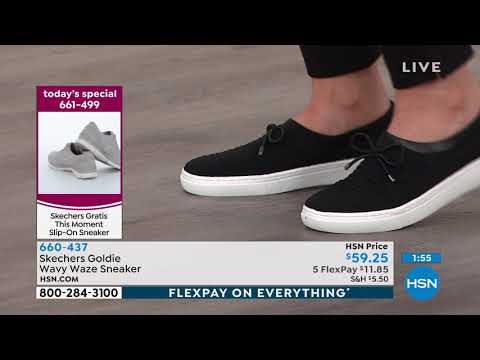 Skechers Goldie Wavy Waze Sneaker