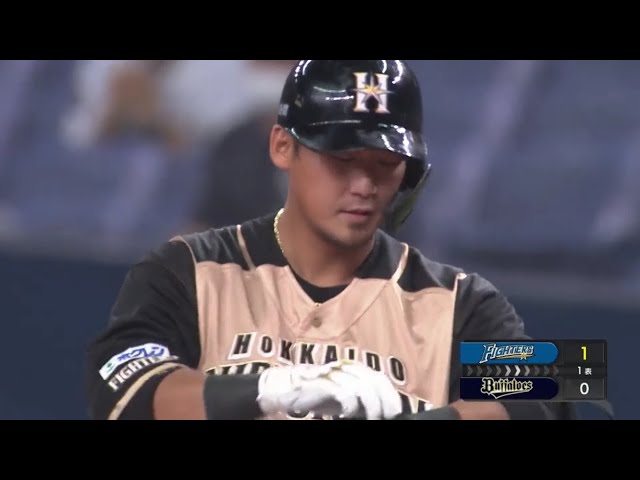 【1回表】4番の一振り!! ファイターズ・中田の先制タイムリーヒット!! 2020/7/11 B-F