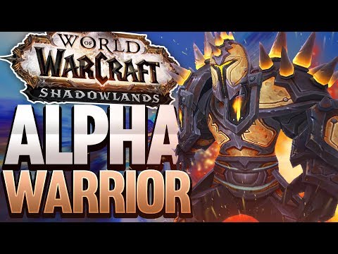Warrior First Look! WoW Shadowlands Alpha (NEW Abilities!)