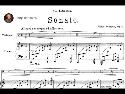 Julius Röntgen - Cello Sonata No. 2, Op. 41 (1901)