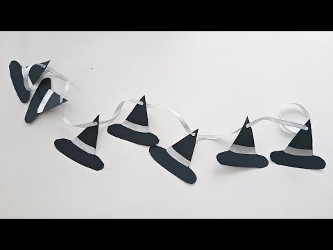 Bricolage Halloween : Comment fabriquer une guirlande d'Halloween
