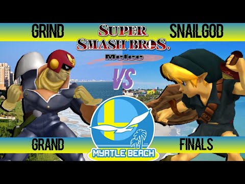 SocaSmash 155 Melee Singles: Grind (Captain Falcon) vs SnailGod (Young Link) Grand Finals