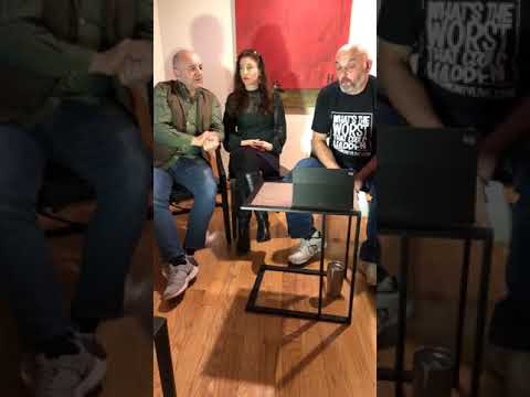 45 Amy Rhiannon Worth and Elio Pace are      Tuesday Night With Tony