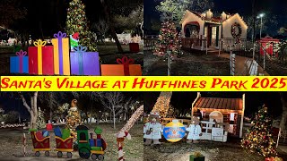 Santa's Village at Huffhines Park | Free Christmas Lighting Displays For Kids in DFW Area 2025