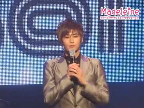 [FANCAM] 100613 Fan meeting Talking - Heo Young Saeng