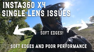INSTA360 X4 - Bad Single Lens Performance - Premium Lens Guards Issues