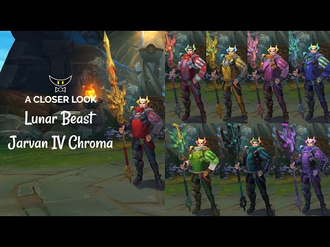 Lunar Beast Jarvan IV Chromas