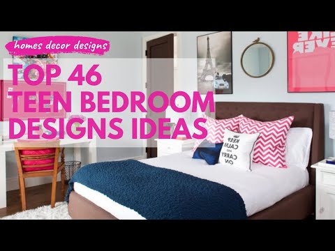 Top 46 Teen Bedroom Interior Designs | Cozy Teenage Girl Bedroom Decor Ideas 2020