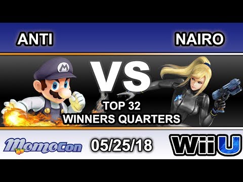 Momocon 2018 - IMT | ANTi (Mario,Diddy) Vs. NRG | Nairo (ZSS) Top 32 Winners Quarter