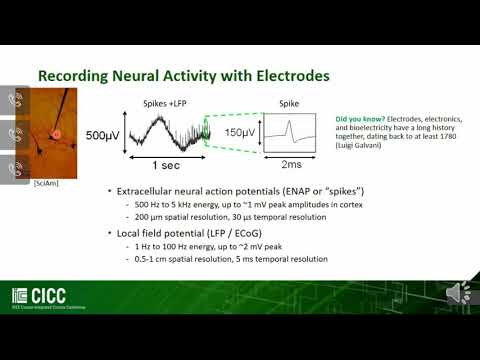 CICC EDU 2020- Analog Front-ends for Large Scale Neural Recording Ross Walker, University of Utah