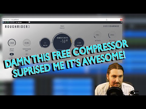 Free Plugin Friday | Audio Damage Rough Rider 3 | Surprisingly Impressive Free Compressor Review