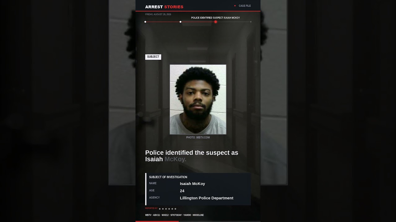 Isaiah Mckoy Killed a Man in Harnett County Custody