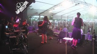 Live Electro Ceilidh! 80'Ferret /// MONSTER CEILIDH BAND (live at Cambridge Folk Festival)