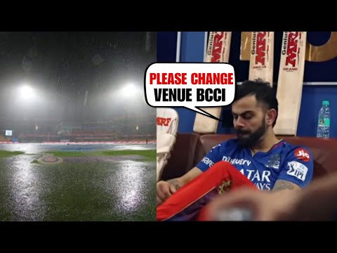 Virat Kohli wrote letter to BCCI for Change chinnaswamy venue of RCB vs CSK due to rain on 18 may