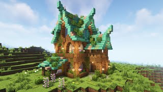 Minecraft | How to build a Fantasy Mansion | Tutorial
