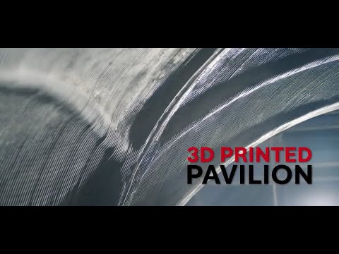 3D Printed Pavilion – Holcim Capital Markets Day 2021
