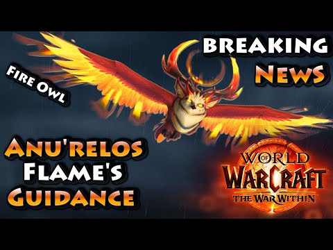 Anu'relos, Flame's Guidance / Fire owl | We have to hurry!