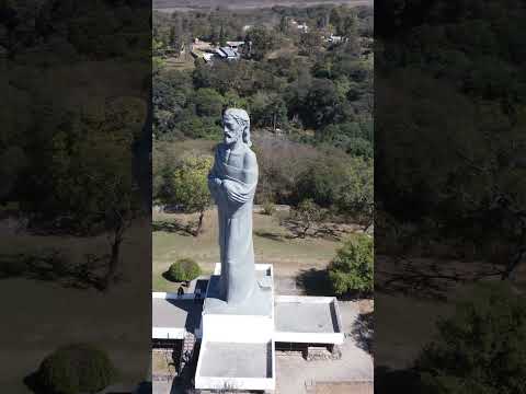 El Cristo Penitente de La Caldera  #salta #drone #vistashermosas #travel #norteargentino #turismo