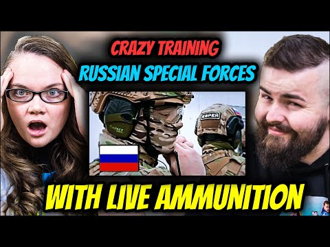 Irish Couple REACTS to Crazy LIVE FIRING Training Within Russian Special Forces!