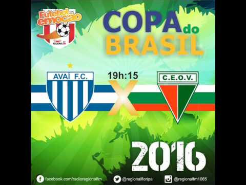 Avaí 2x0 Operário MT 28/04/16