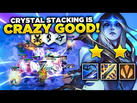 RANGERS ARE BROKEN! CRYSTAL STACKING MAKES THEM UNKILLABLE! | TFT | Teamfight Tactics