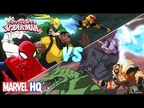 Spider-Man kontra Złowieszcza Szóstka 💥 | Ultimate Spider-Man | Marvel HQ Polska