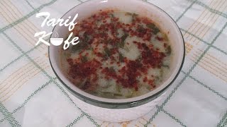 Ispanaklı Buğday Çorbası