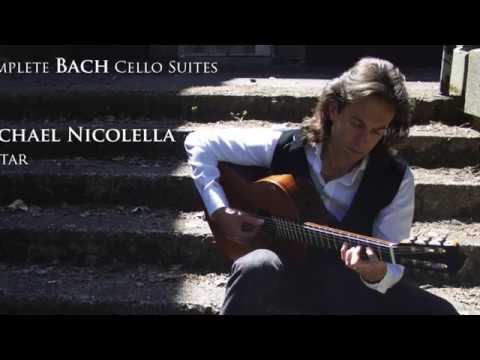 Michael Nicolella: Bach Cello Suite 6 - Prelude, BWV 1012 (guitar)