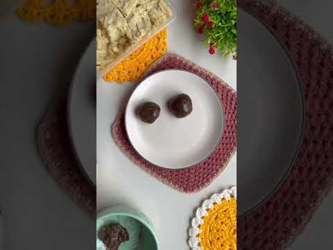 sonpapdi chocolate laddu|Try out it so tasty 😋😘😘