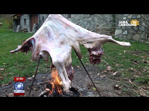 Așa făceau dacii pastrama!!!