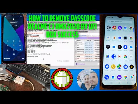 how to remove passcode, password or screen locked realme c3 rmx2020 with ufi box success 100%