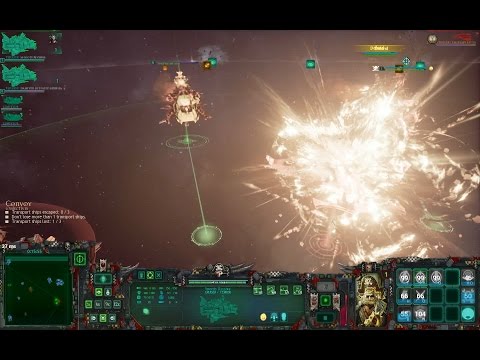 Orks vs TAU, 300 points - Multiplayer, Battlefleet Gothic Armada
