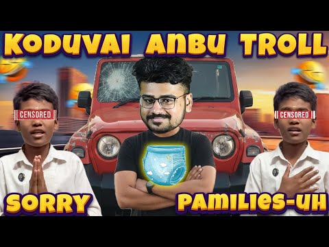 😂 Families Ku அல்வா | மீண்டும் Koduvai Anbu Troll | Insta Influencer Roast | mr scooby