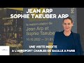 👉Jean Arp et Sophie Taeuber Arp, visite à l'aéroport à Paris