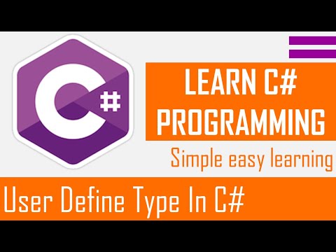 User Define Type In C | C Tutorial For Beginners | Asp Net Tutorials