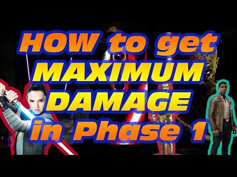 MAXIMUM DAMAGE! A Step by Step Walkthrough for the Perfect P1 Run in HSTR! SWGoH