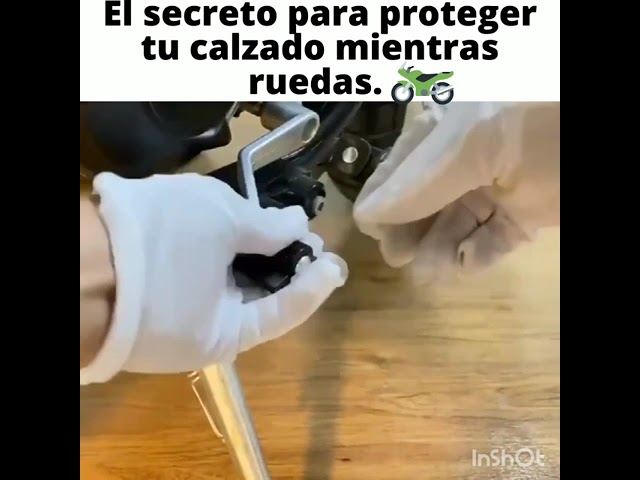Vídeo relacionado con Pack 2 Unidades - Protector Zapatos Moto Universal, Protector Cambio Marchas Moto Antideslizante, Protector Calzado Moto 1N23456, Protección y Estilo en Cada Cambio de Marcha