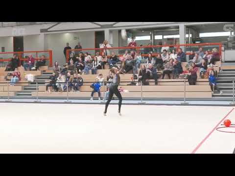 POHRANYCHNA Khrystyna (UKR) BALL 23,4 - Bundesliga Final 2025