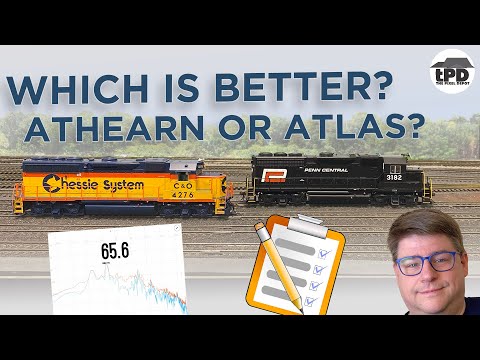 Revealing the Winner: Athearn or Atlas  - Locomotive Showdown