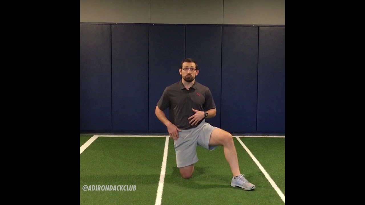 3 Way Hip Flexor Stretch - YouTube
