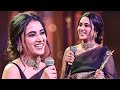Gorgeous Priyanka Arun Mohan Impressed Everyone With Her Cute Lovely Winning Speech At SIIMA