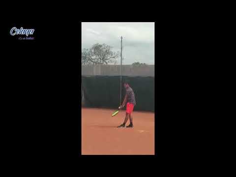 EL TENISTA DIEGO SCHTULMANN GASCA CONTINÚA ENTRENANDO