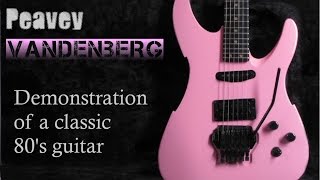 Video thumbnail for Playing one of the best classic 80's guitars, Peavey Vandenberg by Jim Gilmore