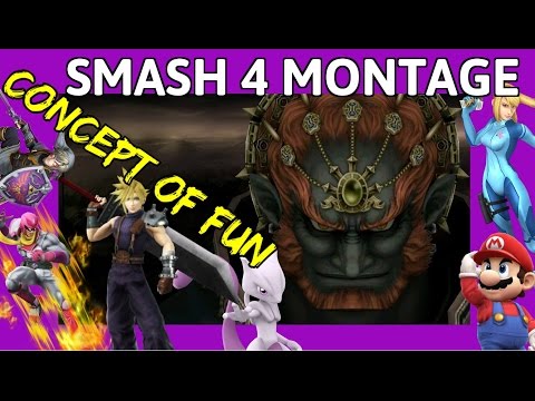 SSB4 Concept of fun - Smash 4 Combo/Funny Montage