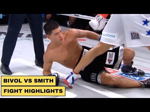 Dmitry Bivol (RUSSIA) VS Joe Smith Jr (UK) Full Fight Highlights