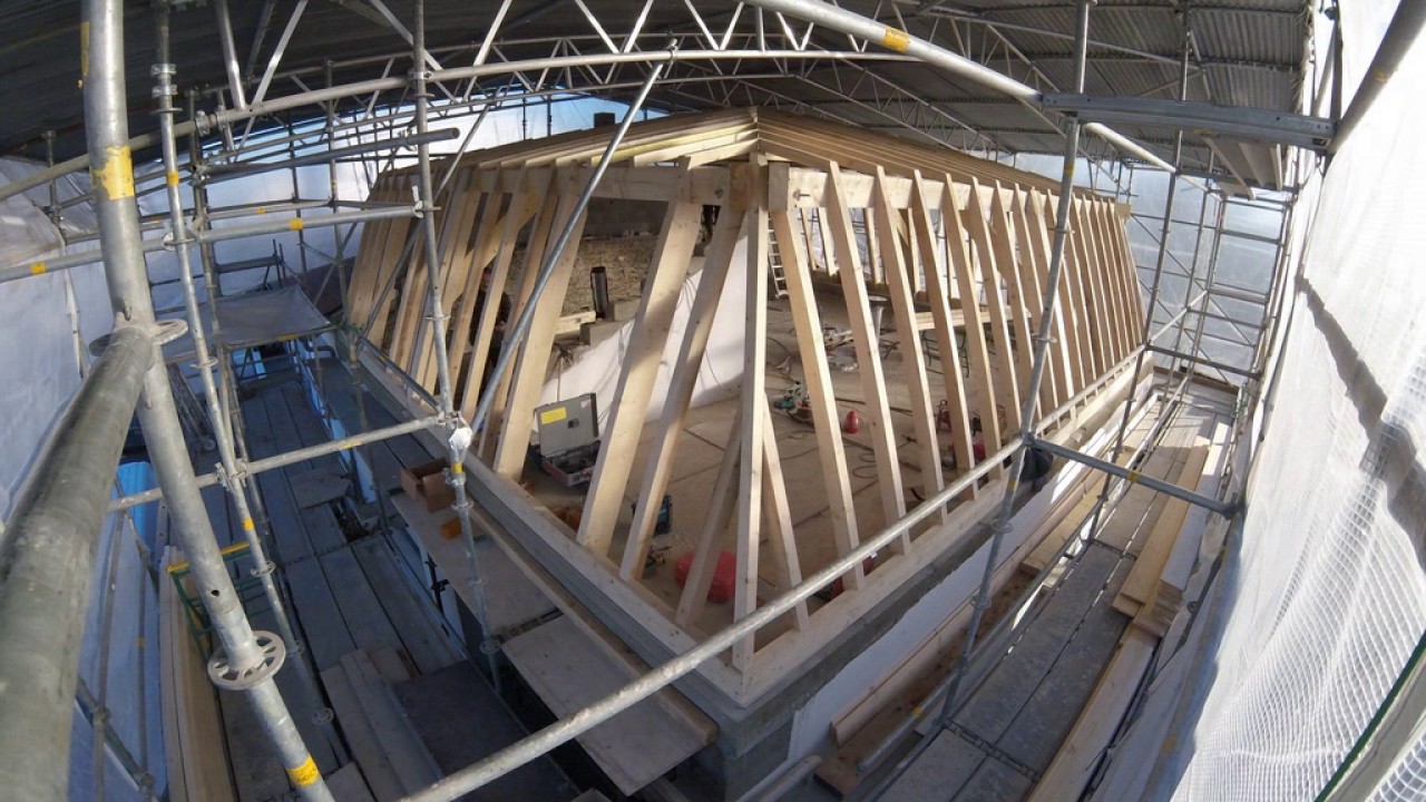 Charpente traditionnelle de type 