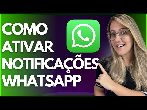 Vídeo: Como colocar notificação no WhatsApp: perguntas e respostas