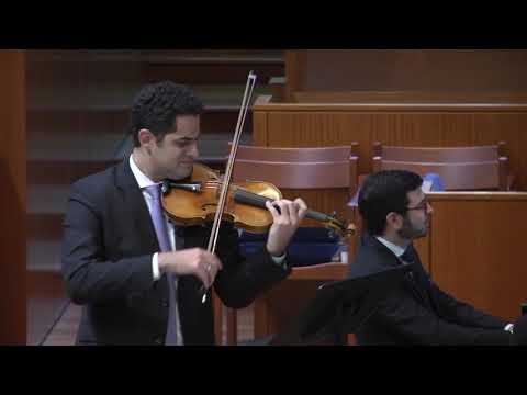 Chausson - Concerto in D, Op. 21: Arnaud Sussmann, violin; Michael Stephen Brown, piano, and strings